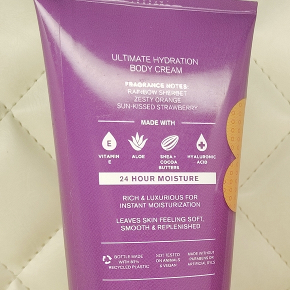 Fruity Sherbet Scoop Ultimate Hydration Body Cream + Body Wash Set BBW - Picture 8 of 12